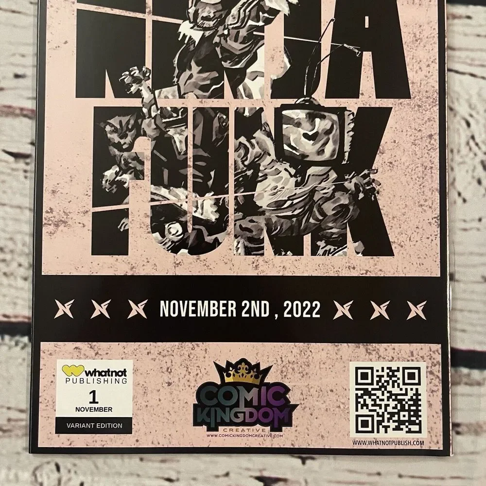 NINJA FUNK #1 CK Exclusive KAEL NGU Virgin Variant‎ Cover Comic Lot of 2